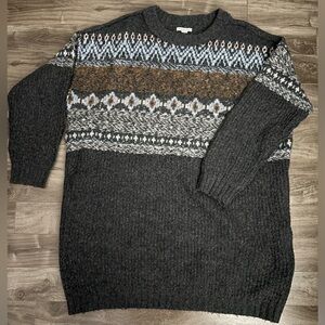 American Eagle AE Sweater Tunic Oversized Dress L XL XXL 1X 2X